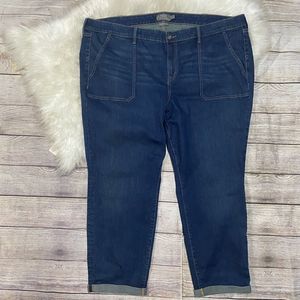 Torrid Size 26R Boyfriend Straight Vintage Stretch Jeans EUC